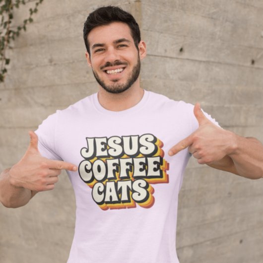 CAFÉ JÉSUS T-SHIRTS CHRÉTIENS