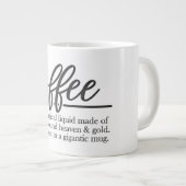 Café - Jumbo Mug (Devant droit)