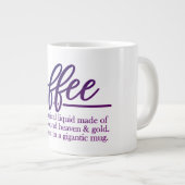 Café - Jumbo Mug (Devant droit)