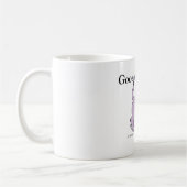 Café Kitty Morning Mug - Purple (Gauche)