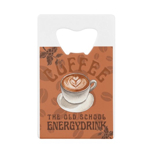 Café | La boisson énergétique de l'ancienne école (Devant)