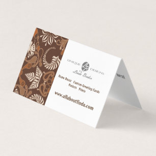 Cafe Latte Adverteren Visitekaartjes