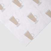 Cafe Latte Coffee Tissuepapier (Detail)