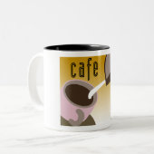 Cafe Latte Mok (Voorkant links)