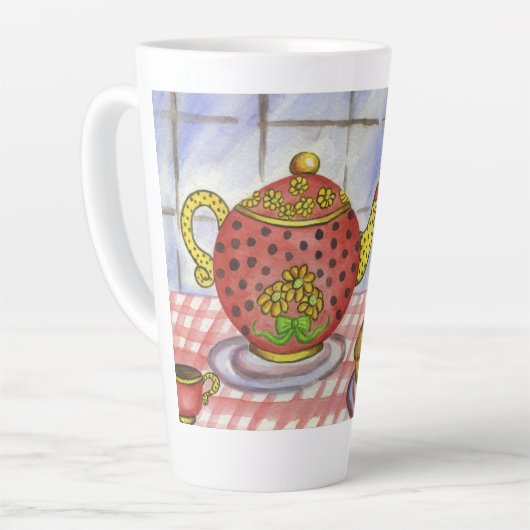 Café Latte Mug Cadeau (Angle gauche)