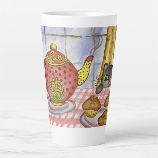 Café Latte Mug Cadeau (Devant)