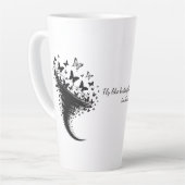 Cafe Latte Tasse Mok (Linkerhoek)