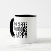 Café Livres Bonheur Café Mug (Devant gauche)