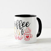 Café, livres & Mug de neige (Devant droit)
