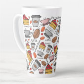 Café Lover Café ou Café Latte Mug (Angle gauche)