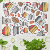 Café Lover Café Shop ou Café Serviette de cuisine (Plié)