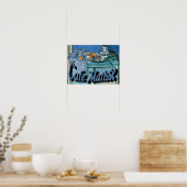 Cafe MAtisse Abstract Poster (Keuken)