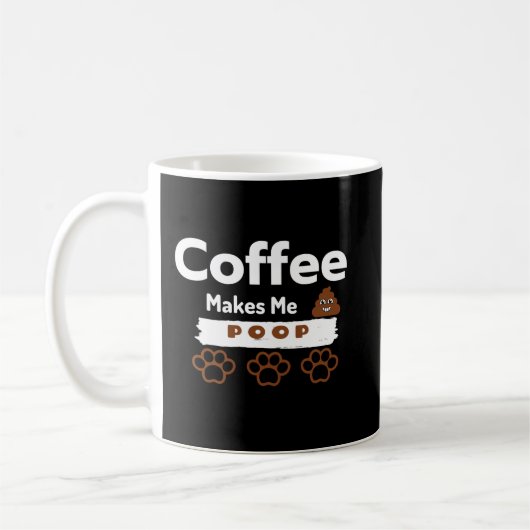 Café me fait du café - Mug de café amusant pour Ca (Gauche)