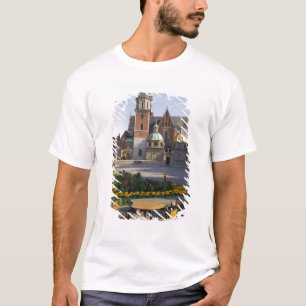Cafe met uitzicht op Wawelkathedraal, Wawel Hill, T-shirt