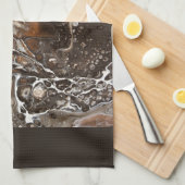 " café mocha mermaid with whip " theedoek (Quarter Fold)