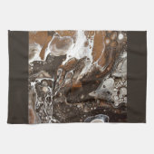 " café mocha mermaid with whip " theedoek (Horizontaal)