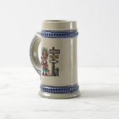 Café moche Mug moelleux, 11 oz Mug de café (Devant gauche)