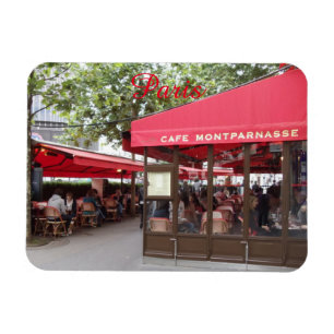 Cafe Montparnasse, Paris Flexible Photo Magnet Magneet