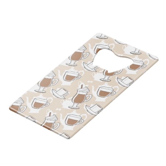 Café, motif doux (Devant Angle)