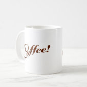 Café - Mug (Devant gauche)