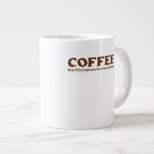 Café Mug 20 Oz "Le Christ offre le pardon pour