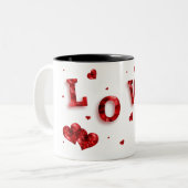 Café Mug - Amour (Devant gauche)