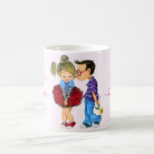 Café Mug avec couple Amour Saint Valentin Cadeau (Centre)