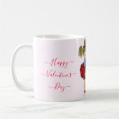 Café Mug avec couple Amour Saint Valentin Cadeau (Gauche)