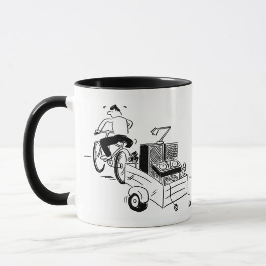 Café Mug avec DJ Mobile (Gauche)