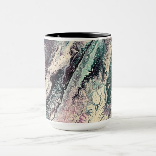 Café Mug avec Johnson Abstrait Artwork (Centre)