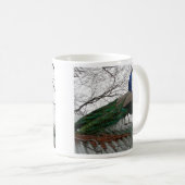 CAFÉ MUG AVEC PEACOCK IMAGE (Devant droit)