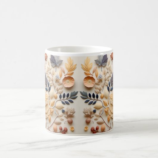 Café Mug avec Sublimation Automne 3D Conception (Centre)