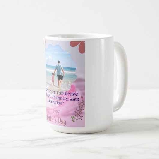 CAFÉ MUG - CADEAU POUR PÈRE (Devant droit)