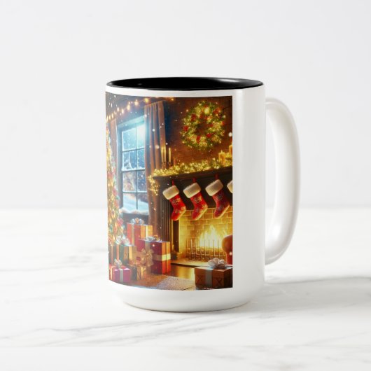 Café, Mug Chocolat Chaud (Devant droit)