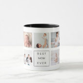 Café Mug | Collage photo personnalisé (Centre)