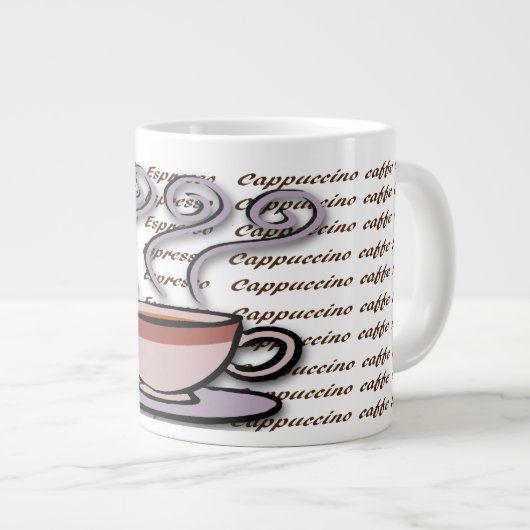 Café - Mug Conception Spéciale Mugs Pastel (Devant droit)