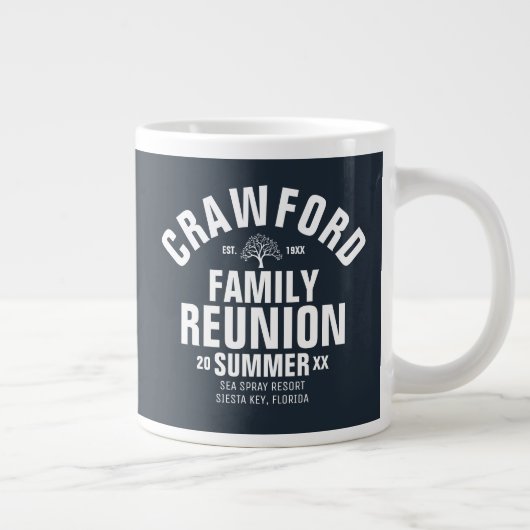 Café Mug de réunion familial personnalisé (Droite)