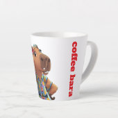 café mug drôle capybara (Angle droit)