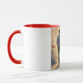 Café Mug et thé vert et tout ce qui est utilisé
