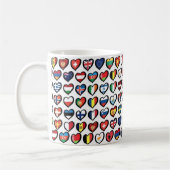 Café Mug Eurovision Drapeaux Accent Café Mug 11oz (Gauche)