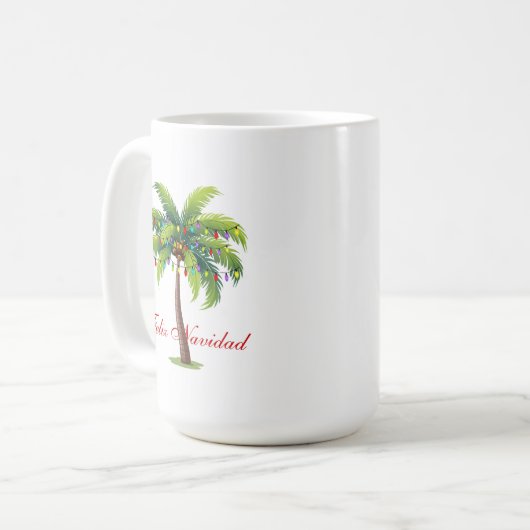 Café Mug Feliz Navidad (Devant gauche)