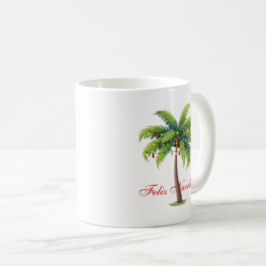 Café Mug Feliz Navidad (Devant droit)