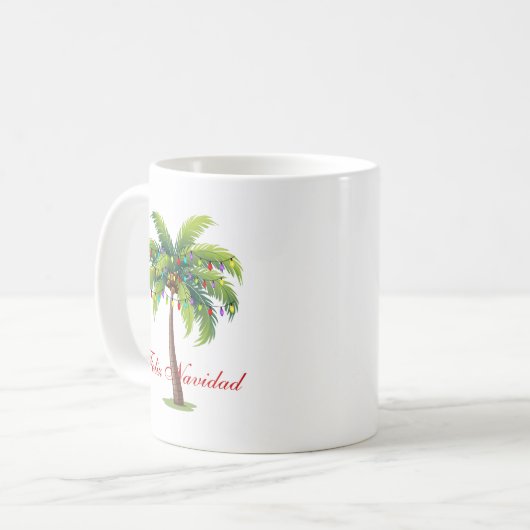 Café Mug Feliz Navidad (Devant gauche)