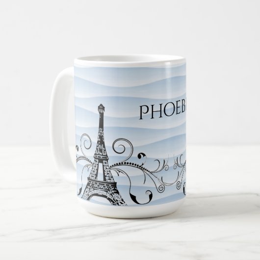 Café Mug Flourdissant Tour Eiffel (Devant gauche)