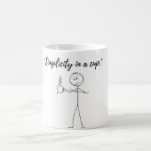 "Café Mug : Goûtez l'amour" (Centre)