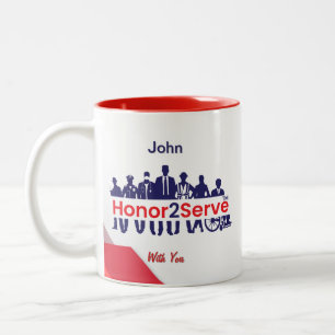 Café Mug -Honor2Serve