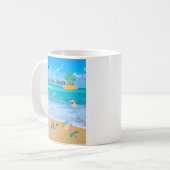 Café Mug J'Aime La Plage (Devant gauche)