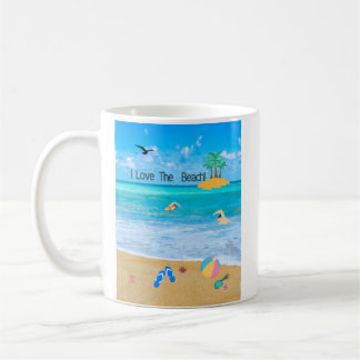 Café Mug J'Aime La Plage