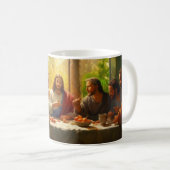 Café Mug Jésus Dernier souper (Devant droit)