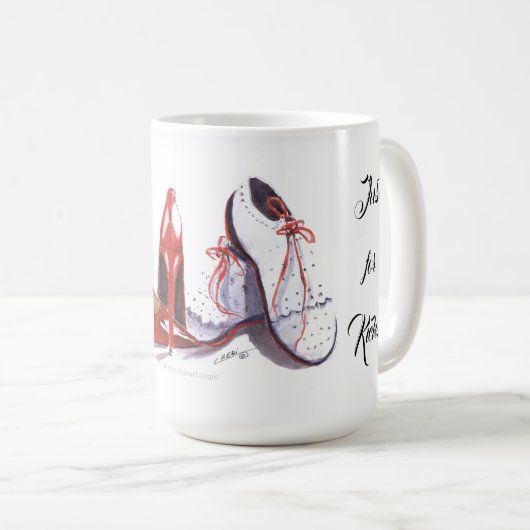 Café Mug - Juste Pour Les Kicks (Devant droit)